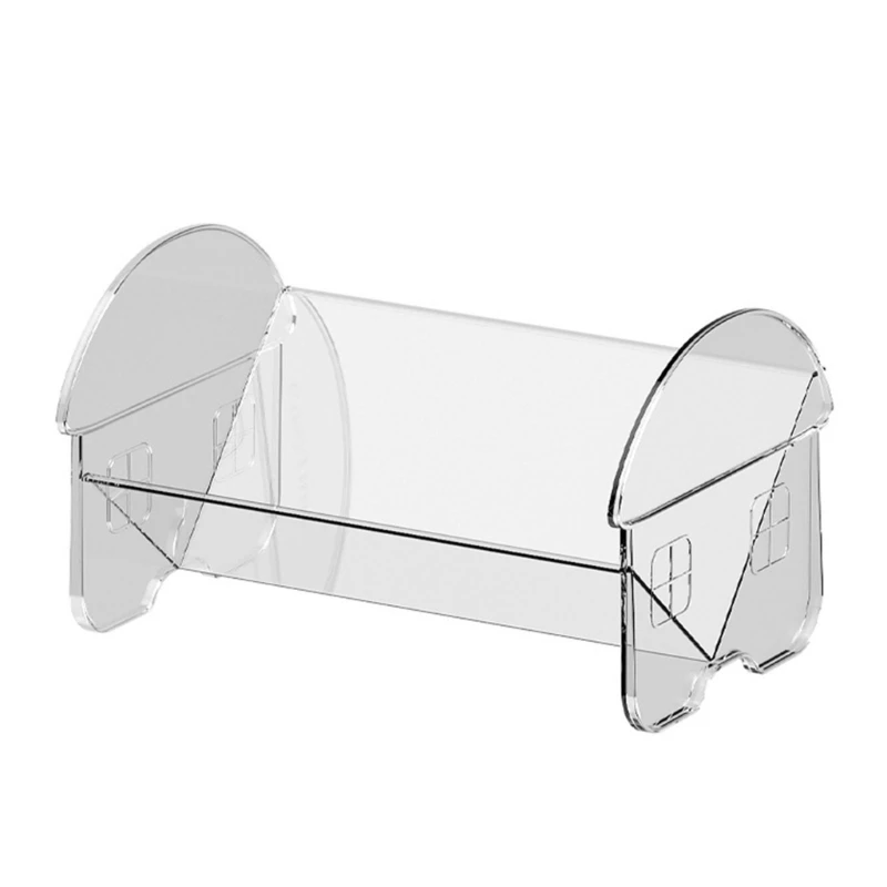 Пластиковая книжная полка настольный органайзер прозрачный держатель для