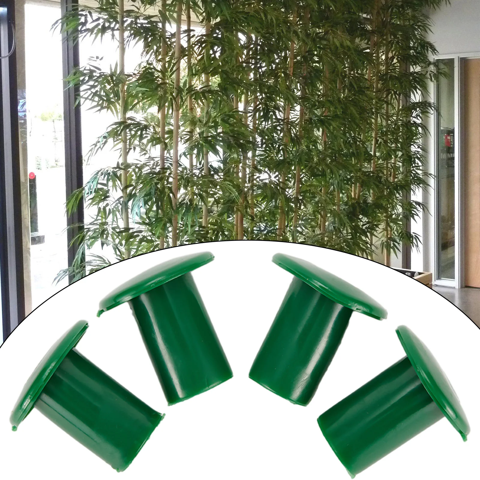 

36pcs Bamboo Stake Cover Garden Bamboo Topper Protectors For Bamboo Sticks Plant Stake Farm Plant Support Rod Accessories