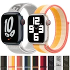 Ремешок нейлоновый для apple watch band 44 мм 40 мм 45 мм 41 мм 38 мм 42 мм 44 мм