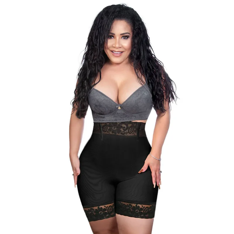 Double Compression Shorts High Waisted With Plastic Fish Bone Tummy Control Butt Lifting Shapewear Shorts for Women, High Waist