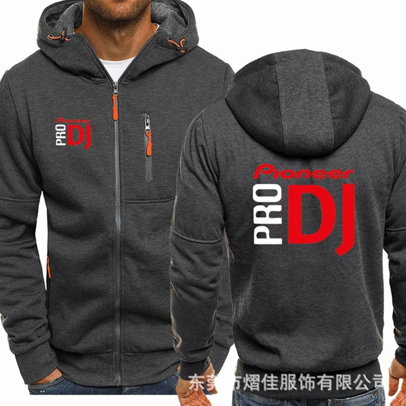 

2022NEW fashion men's Spring New motorcycle PIONEER Hoodie cotton casual zipper men's Hoodie