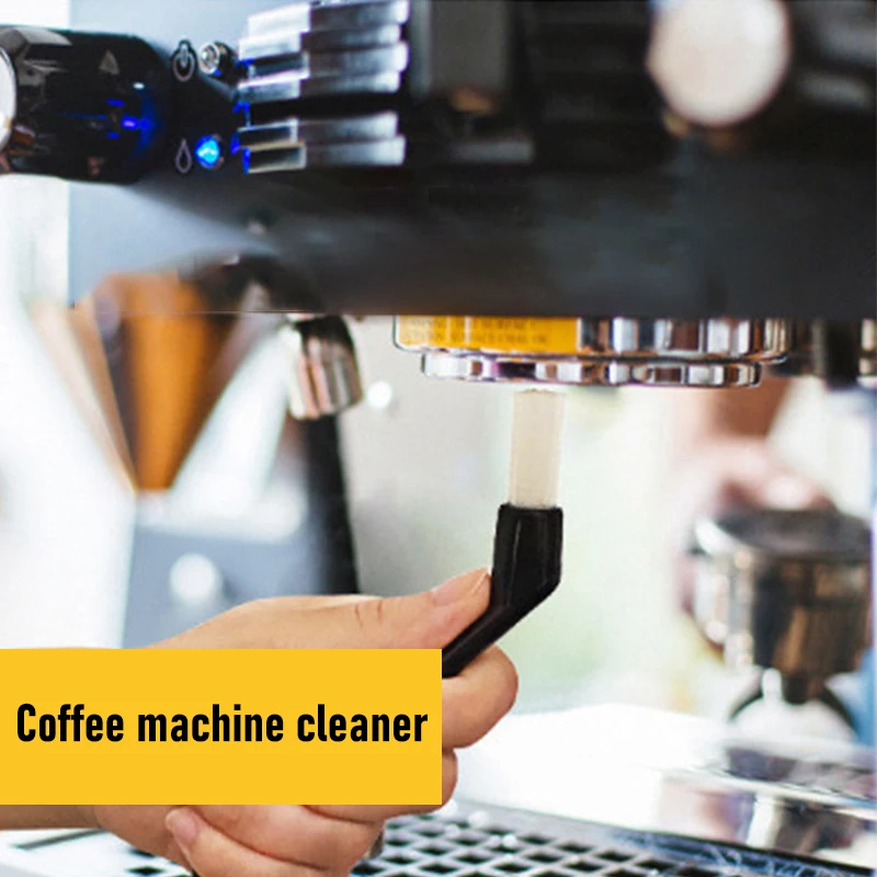 

Coffee Home Dust Brush Espresso Machine Cleaning Brush Plastic Handle Keyboards Brush Cleaner Tools Coffee Grime Cleaning Brush