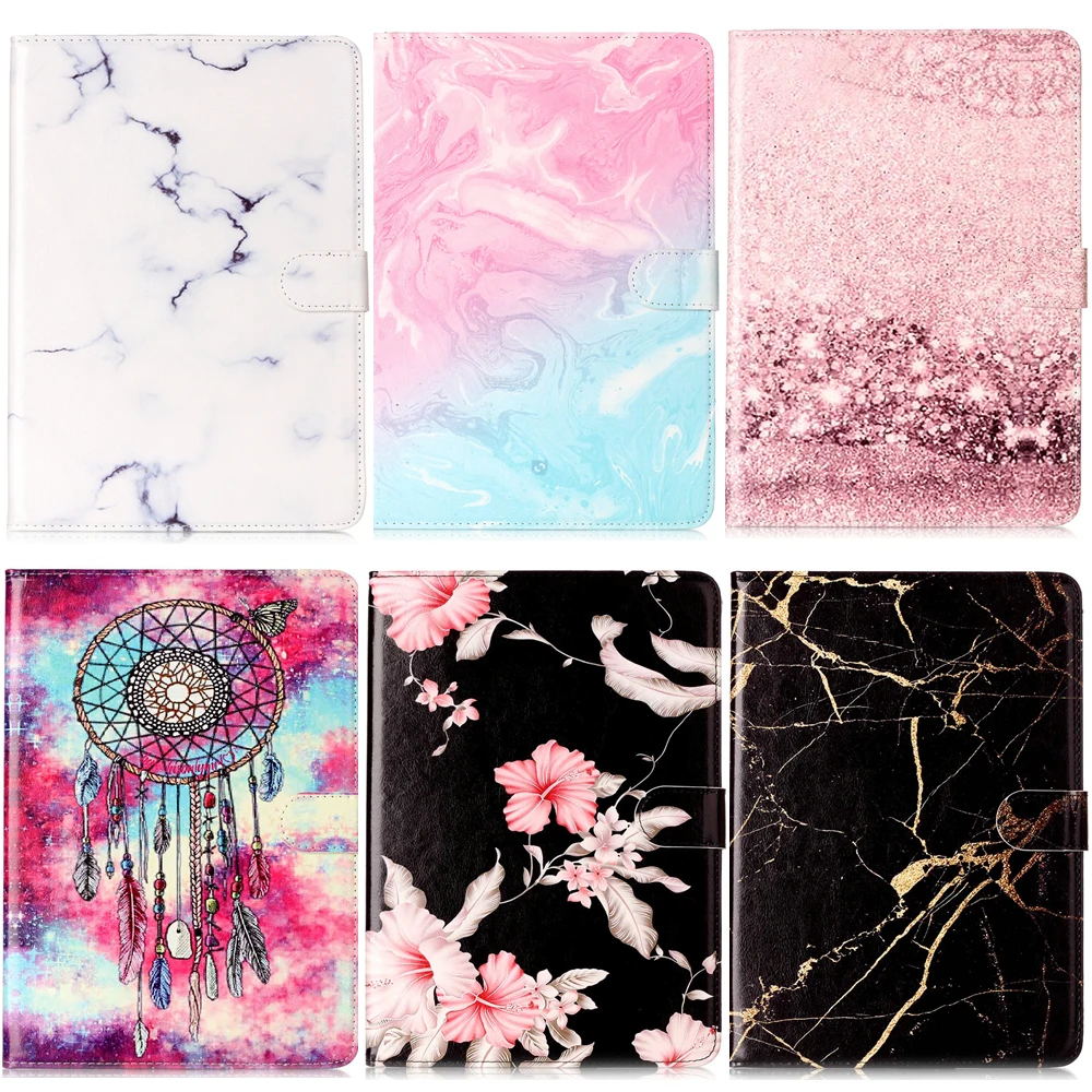 

Cover For Samsung Galaxy Tab E 8.0 T377 T377V SM-T377 T375 funda marble print pu Leather cover for Samsung T377 Tablet cases