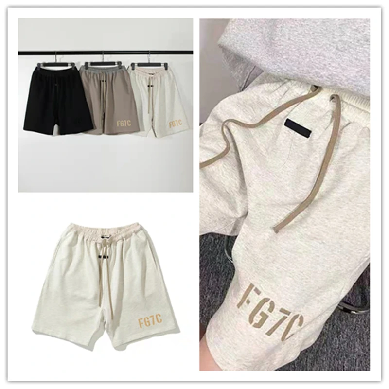 Шорты FG7C мужские пляжные с принтом уличные свободные штаны повседневные