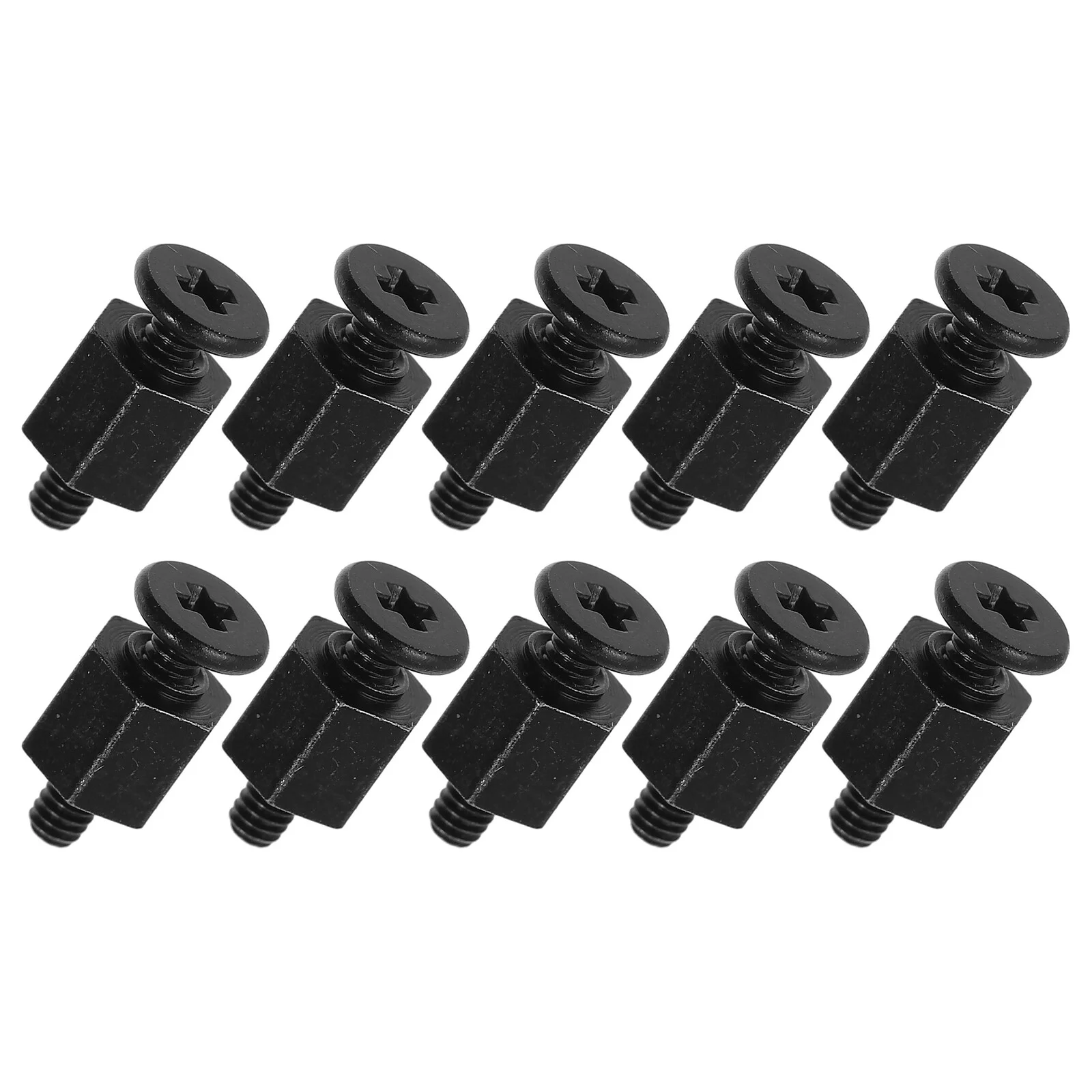 

10 PCS M2 Motherboard Screws Mounting M.2 SSD Jounal Notebooks Hex Nuts Metal Computer