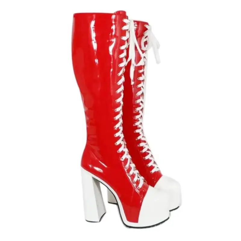 SHOFOO обувь Модные женские ботинки на высоком каблуке. Высота каблука около 15 см.