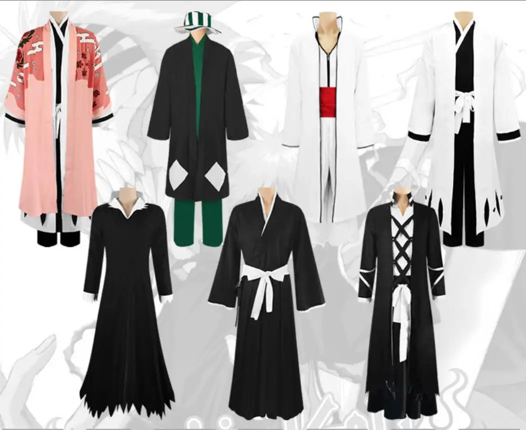 

Аниме Тысячелетняя война крови, косплей Айзен, брикет, банный халат, кимоно, Урахара, Kisuke, костюм Kurosaki Ichigo, униформа