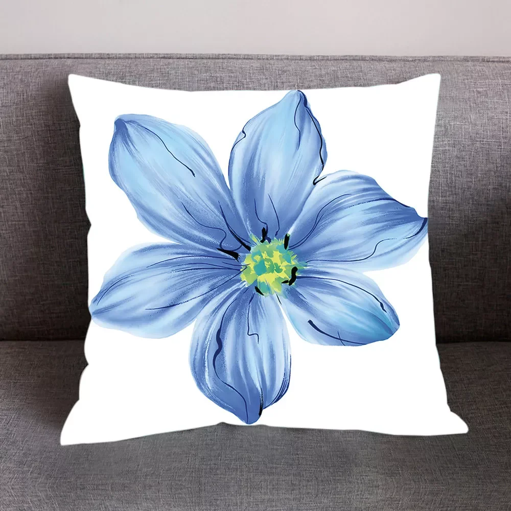 

Printed Pillow Case Polyester Kawaii Home Decor Pillow Cover Sofa Room Decoration Accessories Anime Cushion Cover