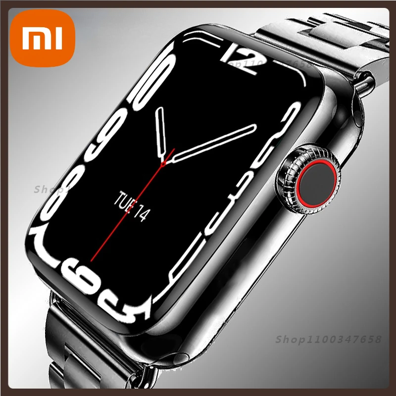 

Xiaomi 2021 NEW IP68 Waterproof Smart Watch Men Measure Heart Rate Blood Pressure Oxygen Call Smart Watch for Xiaomi Watch CE