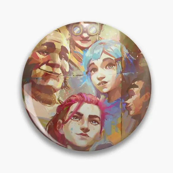 

Graffiti Painting In The Undercity Vi Customizable Soft Button Pin Cute Hat Jewelry Lover Funny Women Gift Collar Lapel Pin