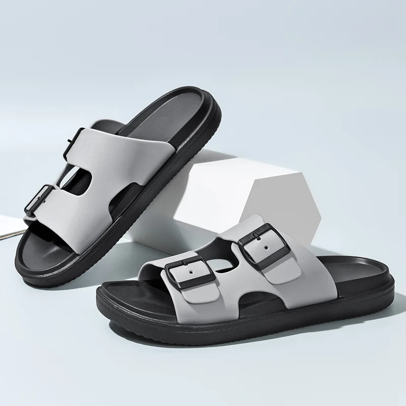 Новые летние мужские тапочки Vaan Los пляжные сандалии в уличном стиле домашние