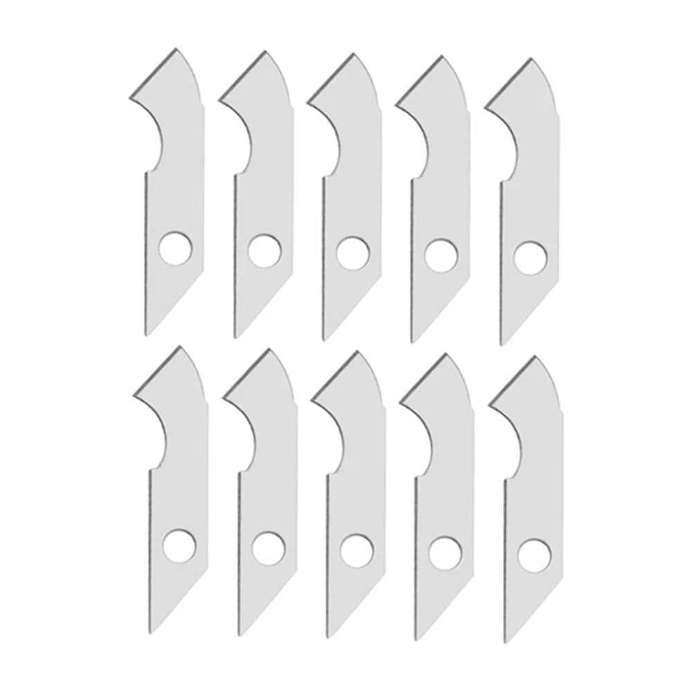 

10Pcs Hook Blade PVC Acrylic Board Plastic Cutting Tool Replacement Bladesblades And No Handle For Acrylic Sheet