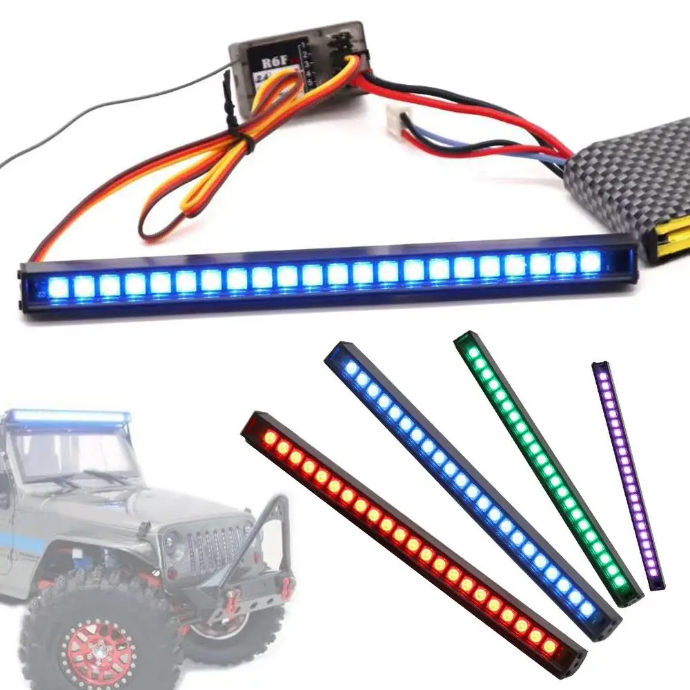 

RC Accessories Suitable for 1/10 SCX10 90046 D90 RC Crawler Lighting Lamp RC Truck Light Color Roof Lamp LED Lights