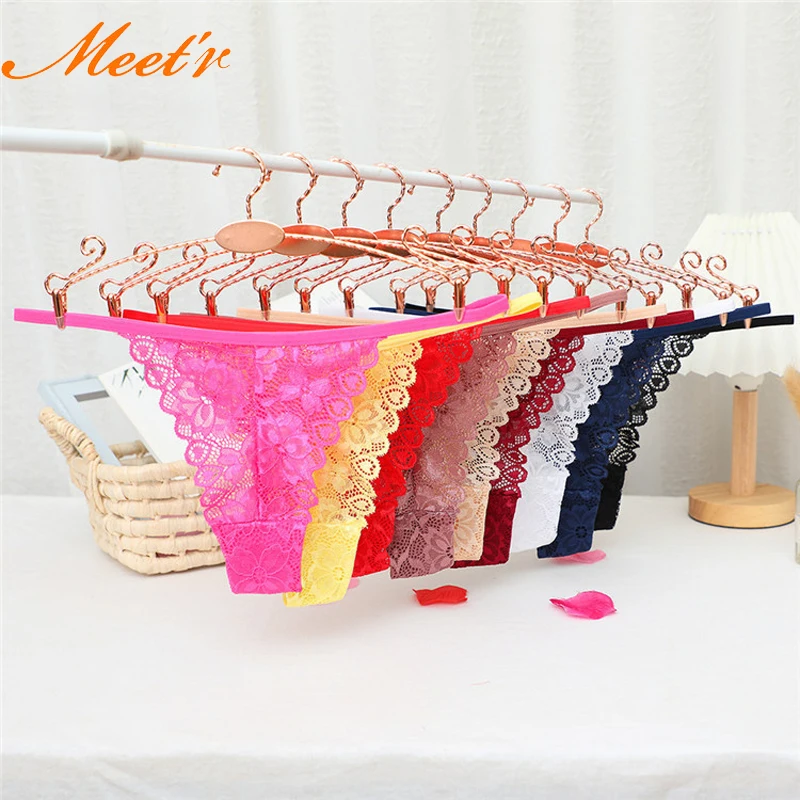 Meet'r сексуальные женские трусики прозрачное кружевное дышащее нижнее белье