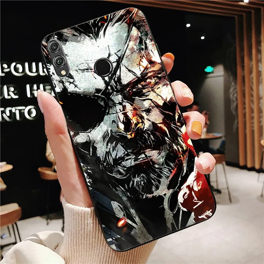 M-Metal Gear S-Solid Game Phone Case For Huawei Honor 10 Lite 9 20 7A 9X 30 50 60 70 Pro Plus Soft Silicone Cover