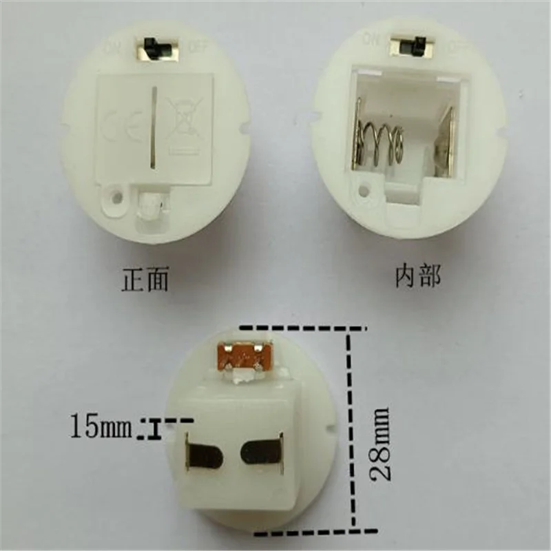 

LR44 AG10 3V 28mm Battery Packs For Festival Lighting Decoration