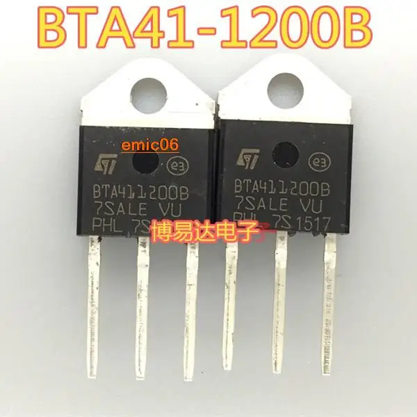 

5pieces Original stock BTA411200B BTA41-1200B 41A 1200V TO-P3