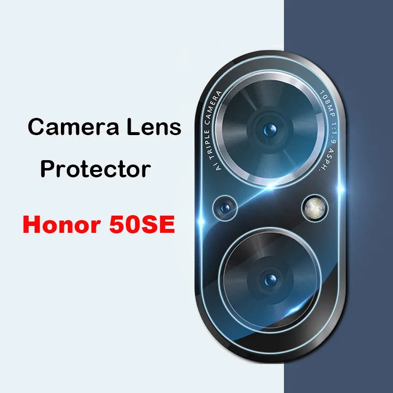 

9H Camera Lens Screen Protector for Honor 50 Pro 50 SE 50se Honor50 pro se Lens Protective Film Tempered Glass Full Coverage