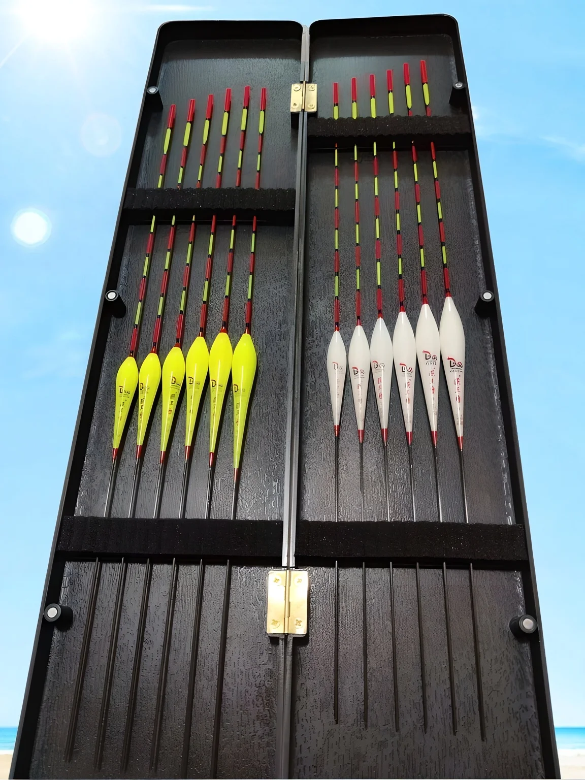 12 шт. набор рыболовных поплавков для дикой рыбалки с высокой чувствительностью