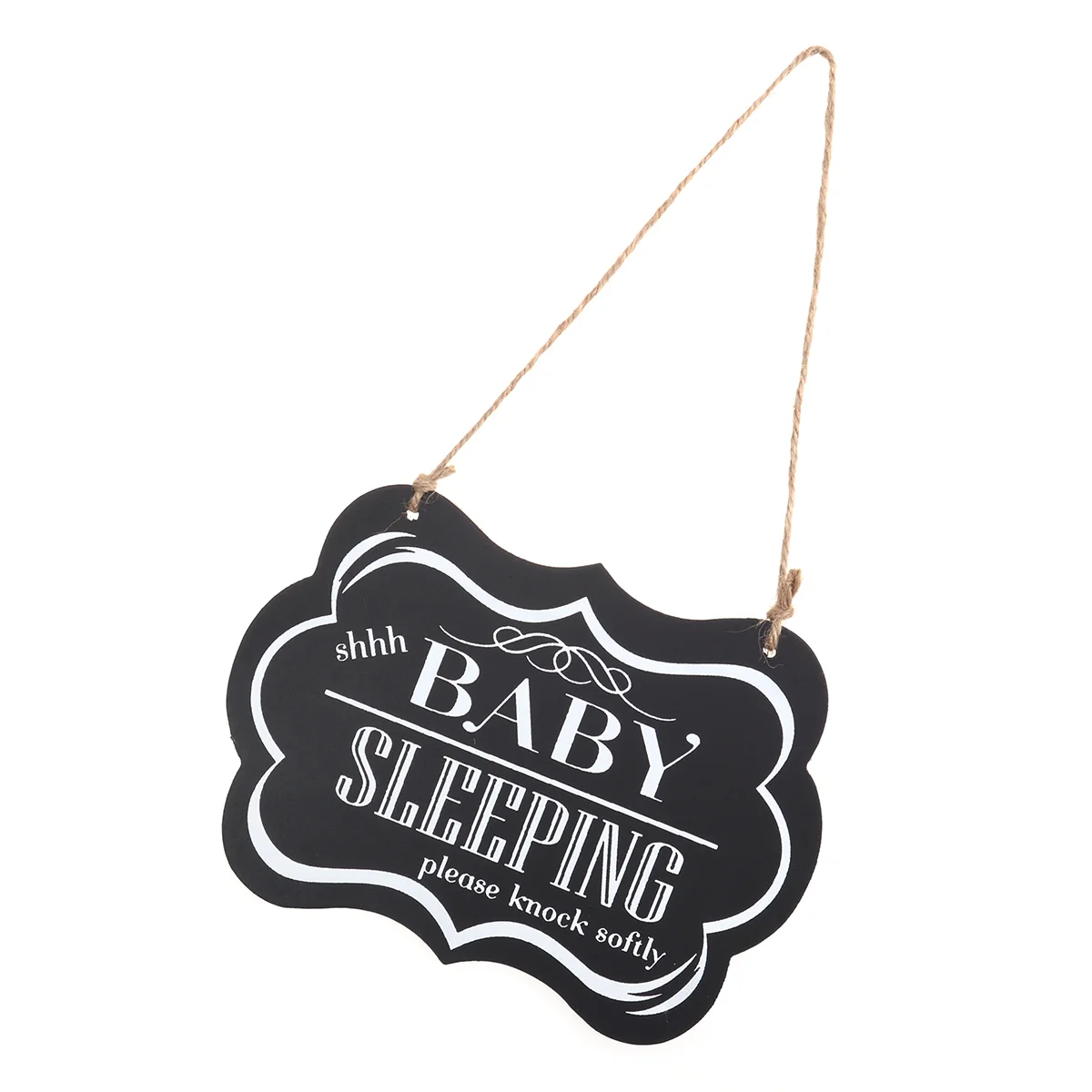 

Sign Door Baby Sleeping Plaque Hanging Wood Not Do Hanger Knock Disturb Decorative Please Wooden Softly Doorbellfront Ring