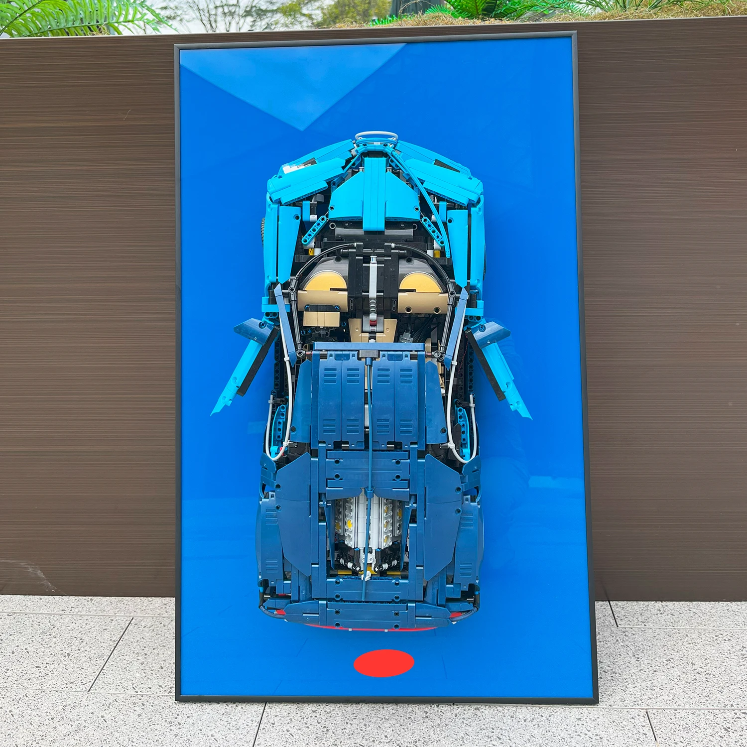Настенная панель для гоночного автомобиля Lego Technic Bugatti Chiron 42083 коллекционные