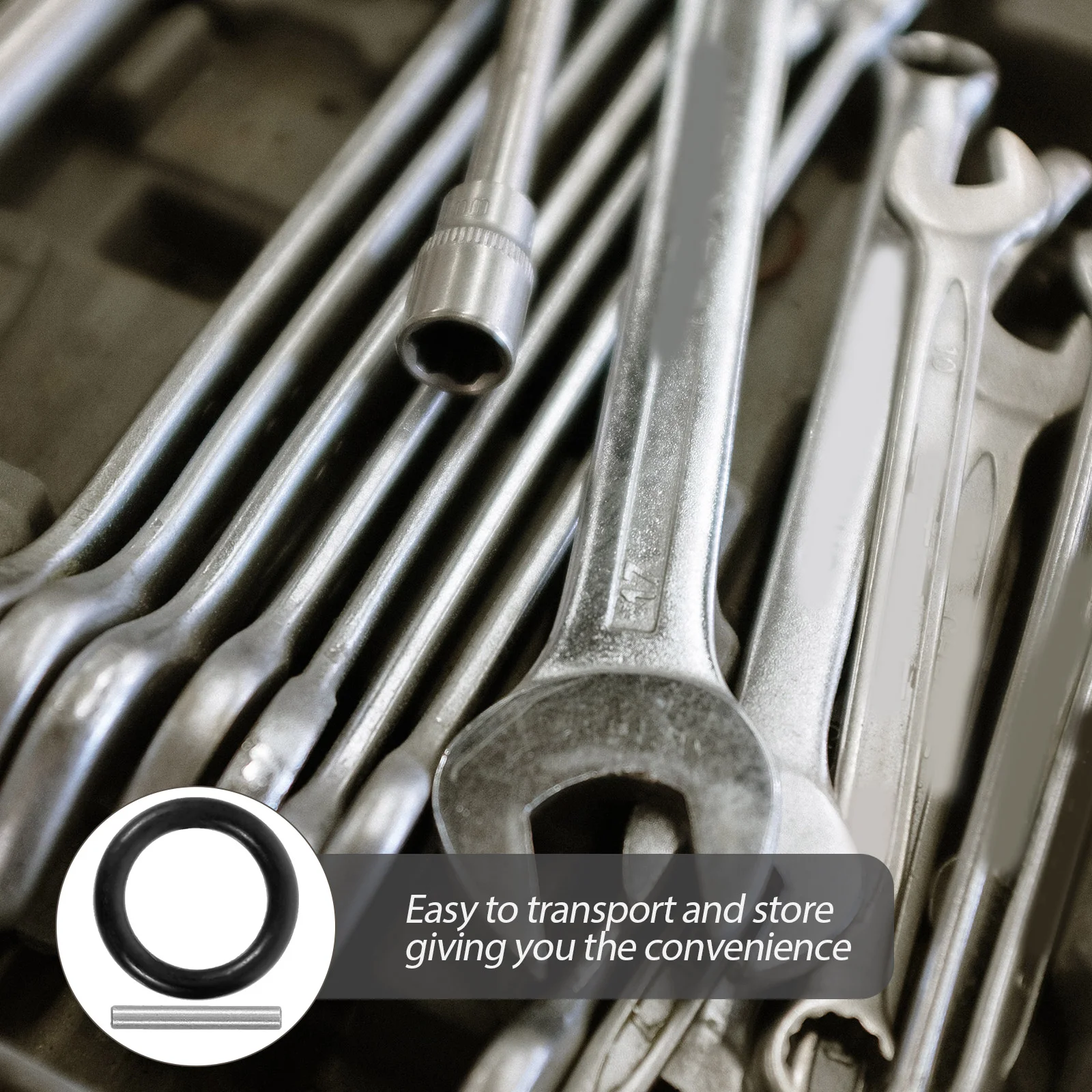 6 комплектов электрических гаечных ключей торцевая кольцевая защелка стальной