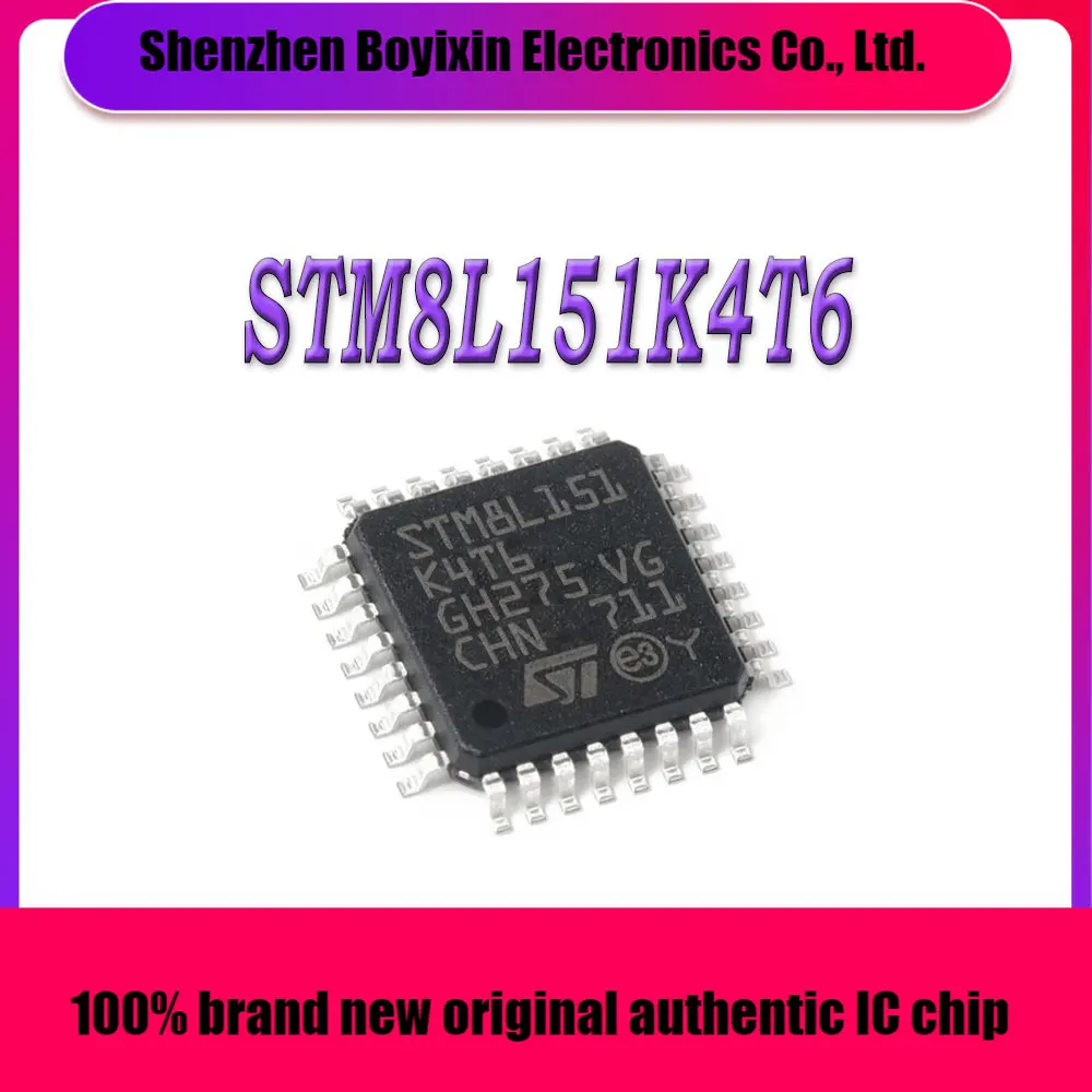 

STM8L151K4T6 STM8L151K4 STM8L151K STM8L151 STM8L STM8 STM IC MCU Chip LQFP-32