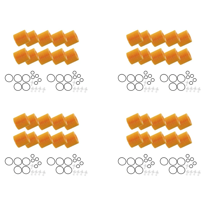 40 шт. масляные фильтры для автомобильного двигателя Toyota C-HR 2018 2019 2009 L Pontiac Vibe