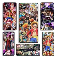 anime one piece for huawei honor 60 se 50 30i 20 10i 10x 10 9x 9c 9a 8a x8 x7 lite pro black silicone phone case