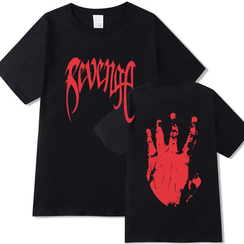 

Revenge Kill Summer Cotton T-Shirt Men Women REVENGE Respect Tee Shirt Bad Vibe Forever Swag Tee Tops Short Sleeve T Shirt