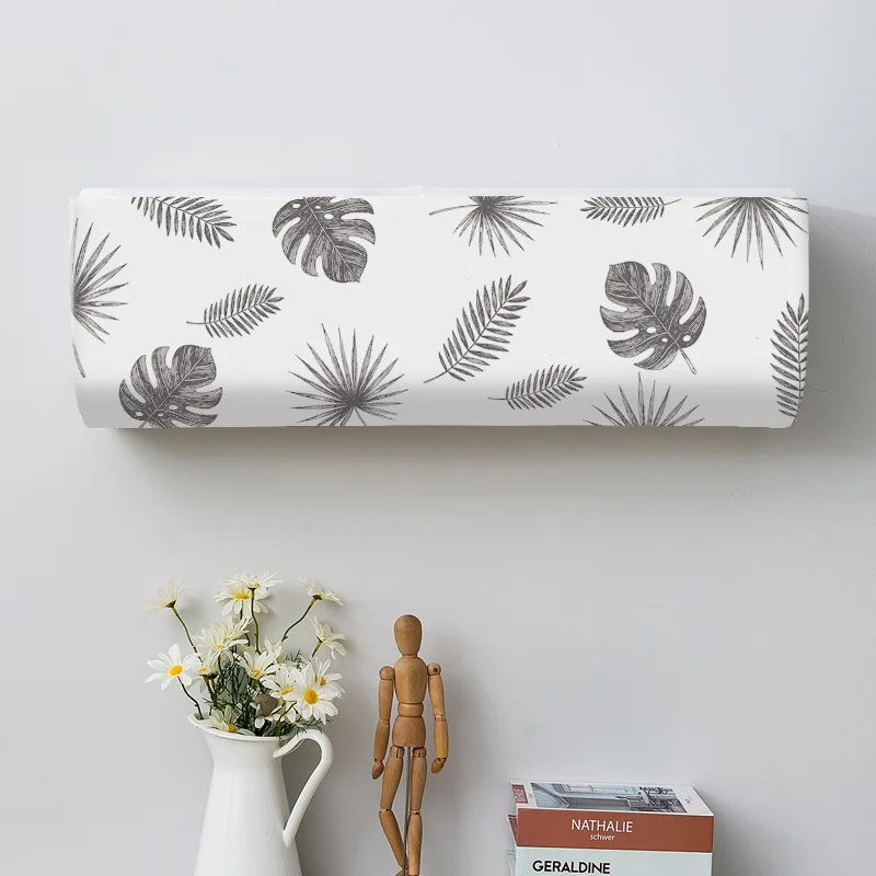 

Tropical Plant Air Conditioner Dust Cover Indoor Wall Mounted Air Conditioning Protector Easy Cleaning Cover Protective Case
