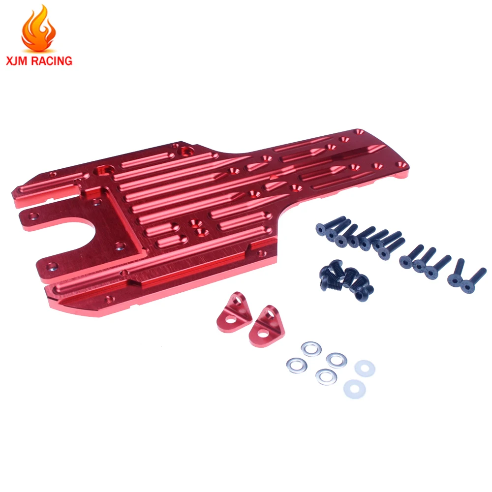 

Комплект металлических пластин заднего шасси с ЧПУ для 1/5 HPI Rofun Baha King Motor Rovan Baja 5b 5t 5sc радиоуправляемые автомобильные Гоночные Игрушки детали