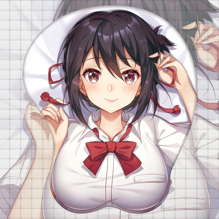Коврик для мыши Miyamizu Mitsuha с изображением вашего имени мультяшный аниме наружный