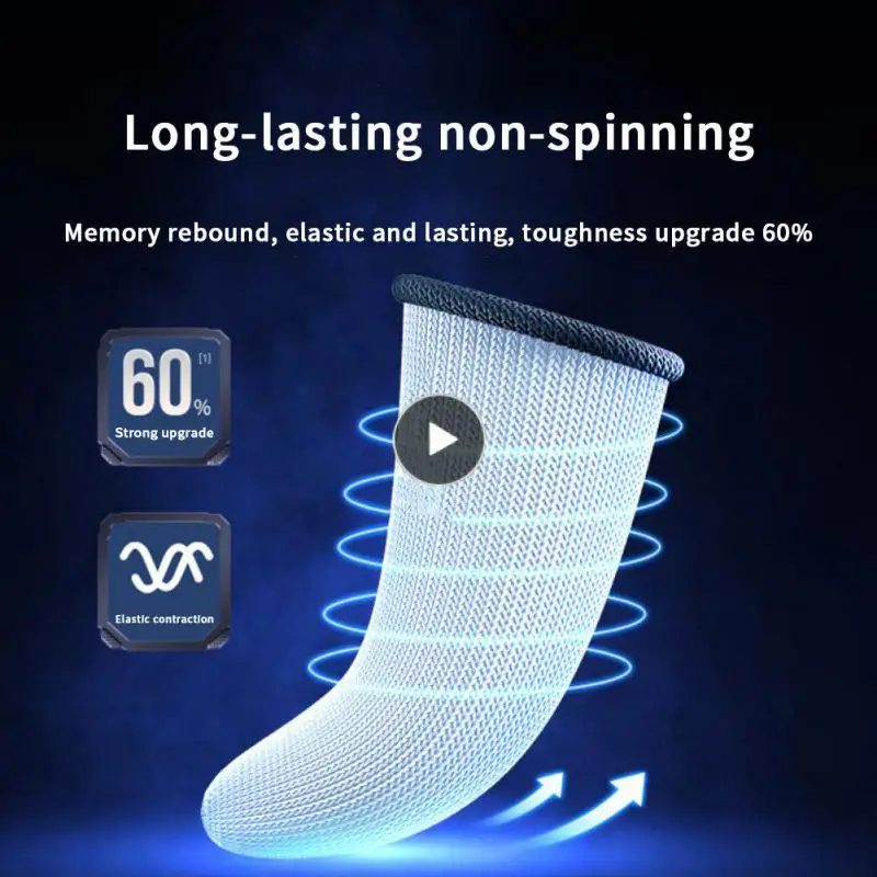 

Ultra-thin Finger Thumb Sleeve Gloves Lightweight A Pair Fingertips Sensitive Touch Screen Finger Cover Non-slip For Gamer