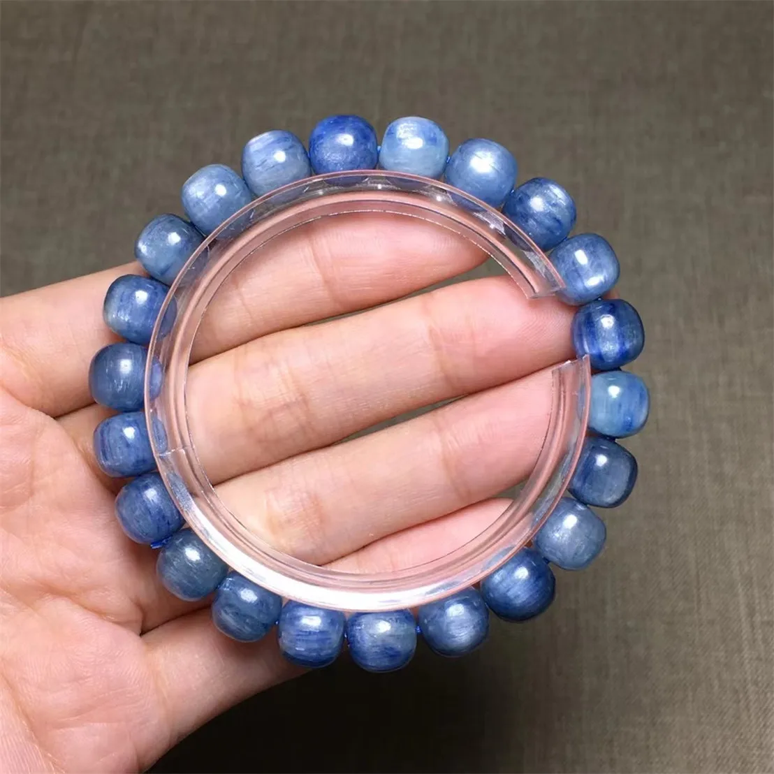 

Женский браслет с бусинами кошачий глаз, 9 мм