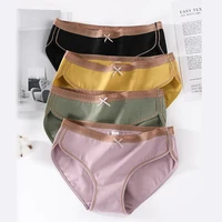 sexy sports panties cotton woman briefs mulberry silk antibacterial underpants female underwear lingerie dropshipping 3 pcslot