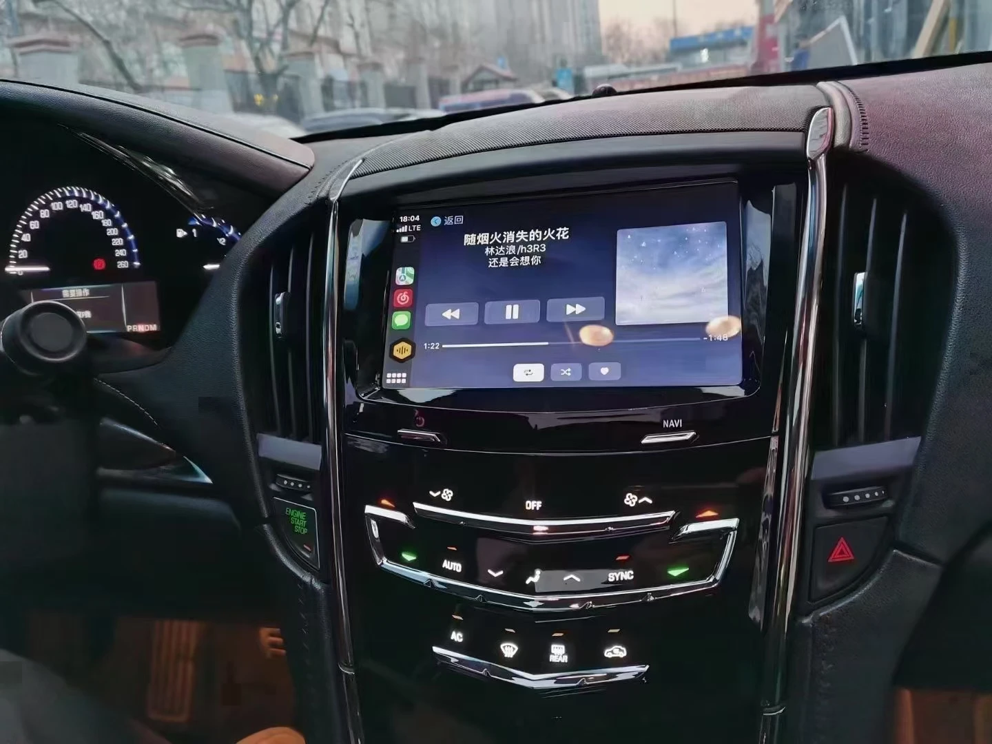 Беспроводной модуль CarPlay Android Auto видеоинтерфейс Mirror-Link для Cadillac ATS CTS XT5 XTS SRX 2014-2017 DSP