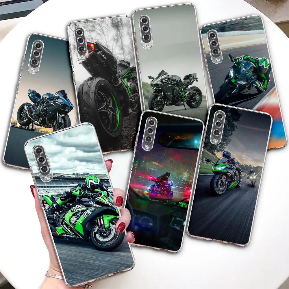 

Прозрачный чехол для Samsung Galaxy A50 A10 A70 A30 A20s A20e A40 A10s A20 A30s A50s A70s, силиконовый чехол для сотового телефона K-Kawasakis Car