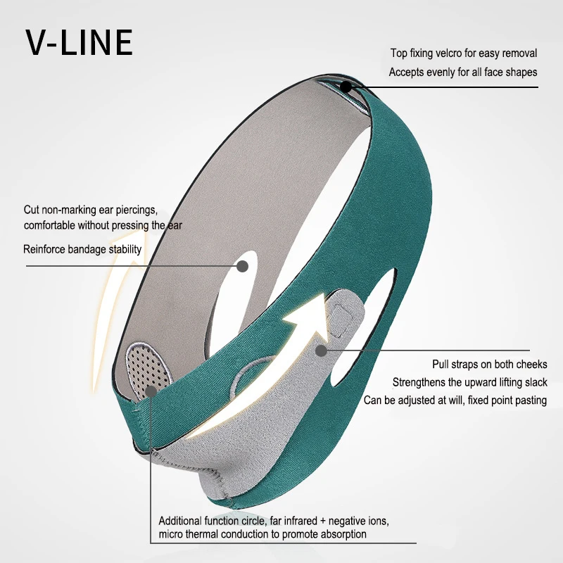 Рисунок 2 - Тонкая маска для лица с V-образным вырезом