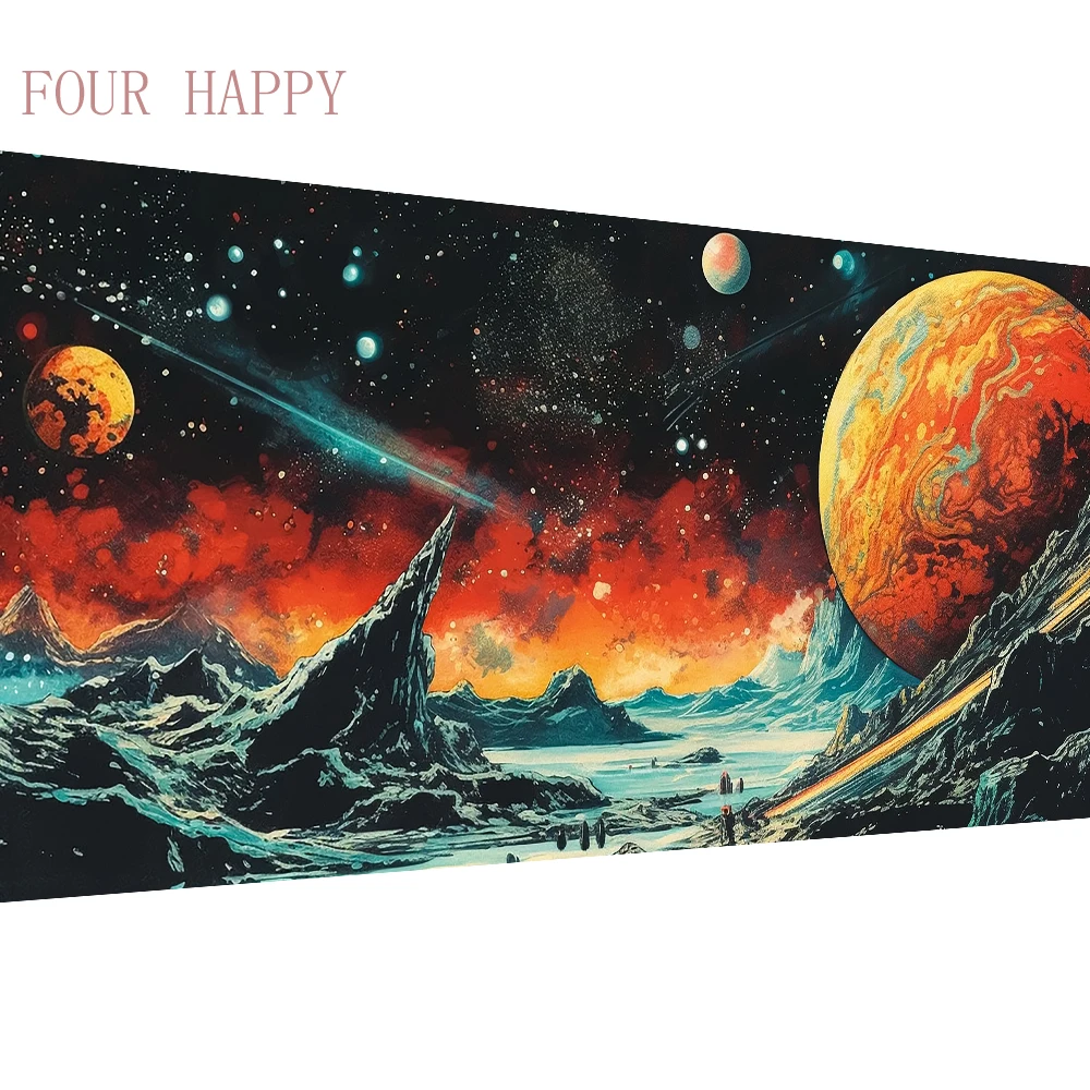 

Landscape Diamond Painting, Full Round Drill, DIY Embroidery, Cross Stitch, Home Decor, Gift