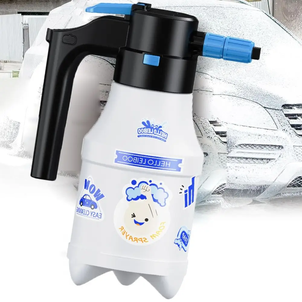 Электрический пенораспылитель мощный перезаряжаемый с давлением 60PSI