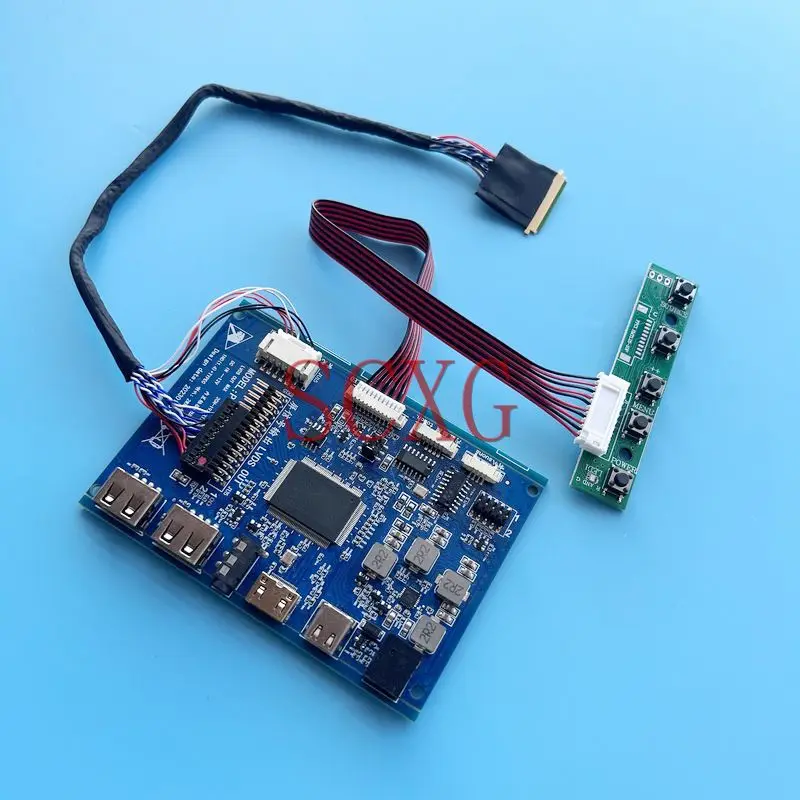 

Для контроллера LP140WD2 PCB 862, плата драйвера контроллера, 2 usb, TYPE-C 1600*900, Mini HDMI-совместимый дисплей для ноутбука 14 дюймов, LVDS, 40-контактный комплект для самостоятельной сборки