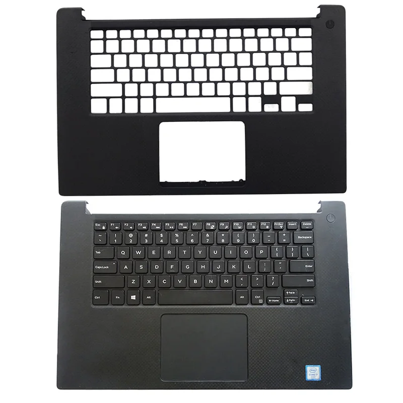 

Подставка для ноутбука Dell XPS15 95% 9550 9560 9570 Precision 5510 5520 5530, верхний чехол с сенсорной панелью и клавиатурой 0JK1FY 0KYN7Y, новинка