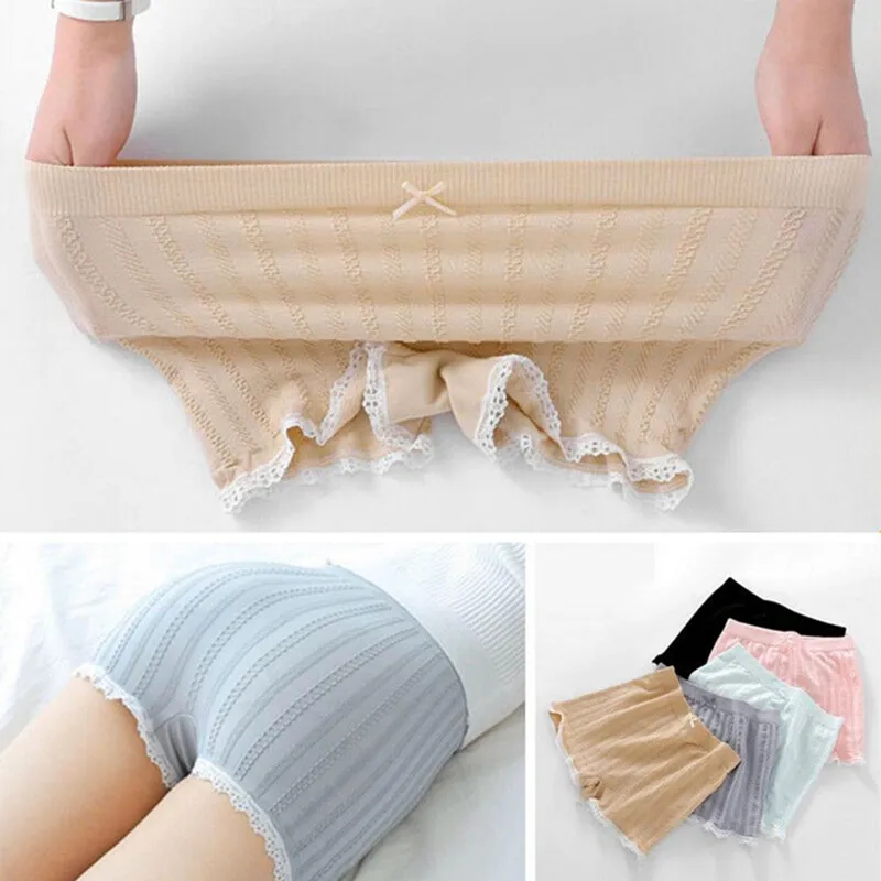 Трусы-боксеры женские бесшовные шорты для похудения пикантное нижнее белье