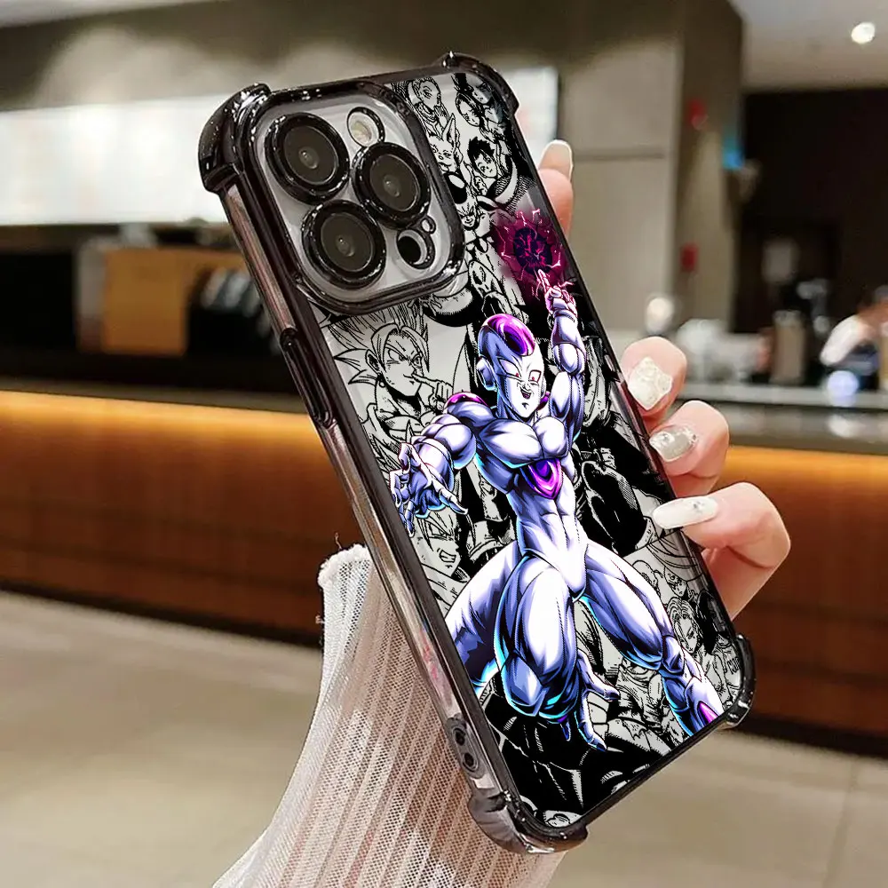 Фото Чехол для телефона с изображением аниме персонажей Goku, Vegeta, Frieza для Huawei Honor X6d, 600, x8d, X5c, X7d, Magic7, Play10, 400, X9d, X6c Pro Lite 4G 5G, защита от падений №5