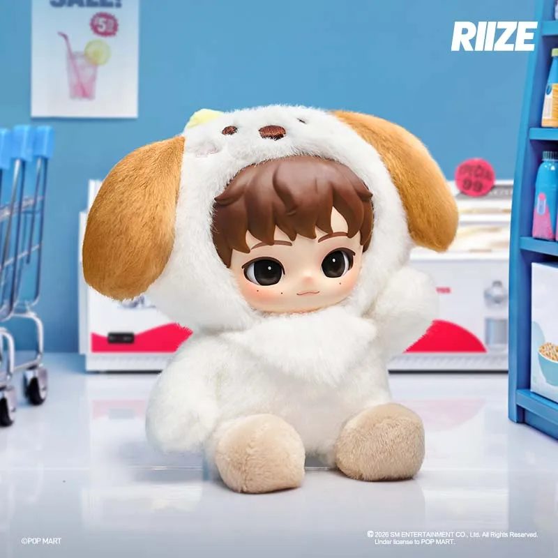 Фото Оригинальная серия POPMART RIIZE Soft and Cuddly Friends, модная коллекция милых декоративных предметов в формате сюрприз-бокса, в наличии в качестве подарка. №5