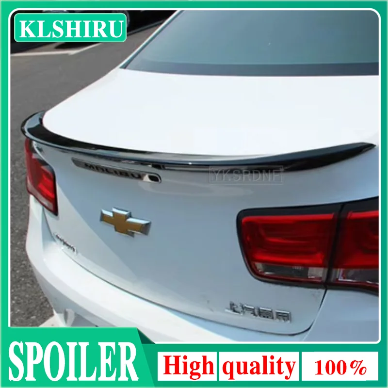 Задний багажник автомобильный спойлер для Chevrolet Malibu глянцевый черный АБС-пластик