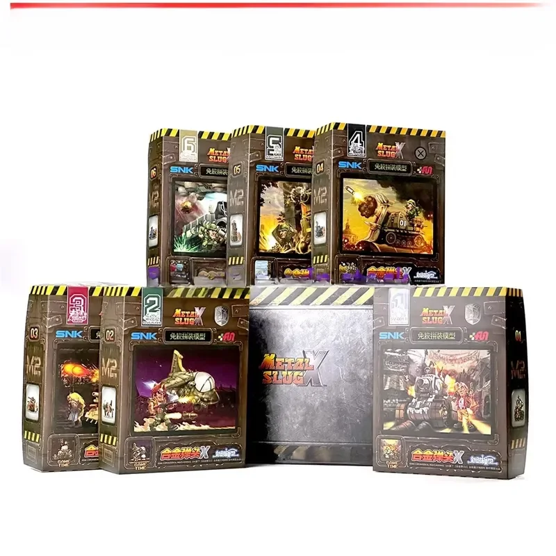 Фото Металлические фигурки XIN SHI Model Assembly Metal Slug X 2 SV-001 SV001 SLUGFLYER NOP-03 LANDSEEK T-2B SHOE в наличии №3