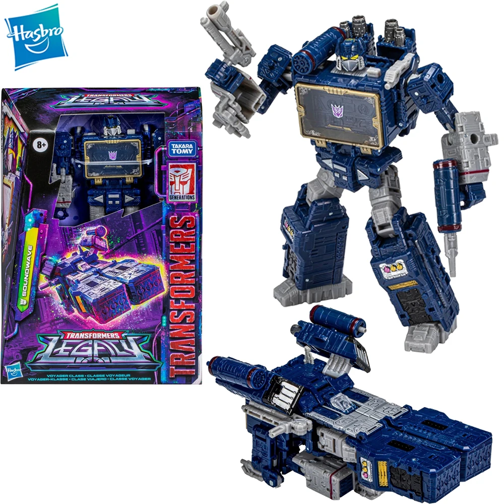 [В наличии] Оригинальная фигурка Hasbro Transformers Generations Legacy Voyager Class Soundwave 170 мм