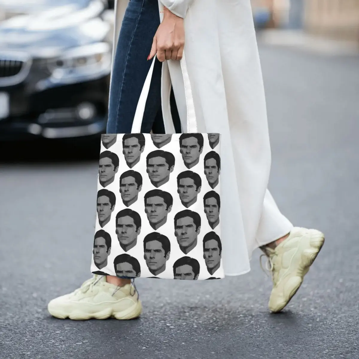 

Aaron Hotchner Women Totes canvas handbag canvas shopping bag